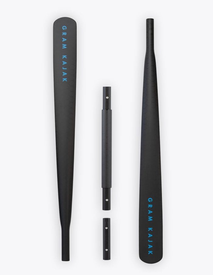 Gram 9200T dreiteiliges Carbon-Grönlandpaddel